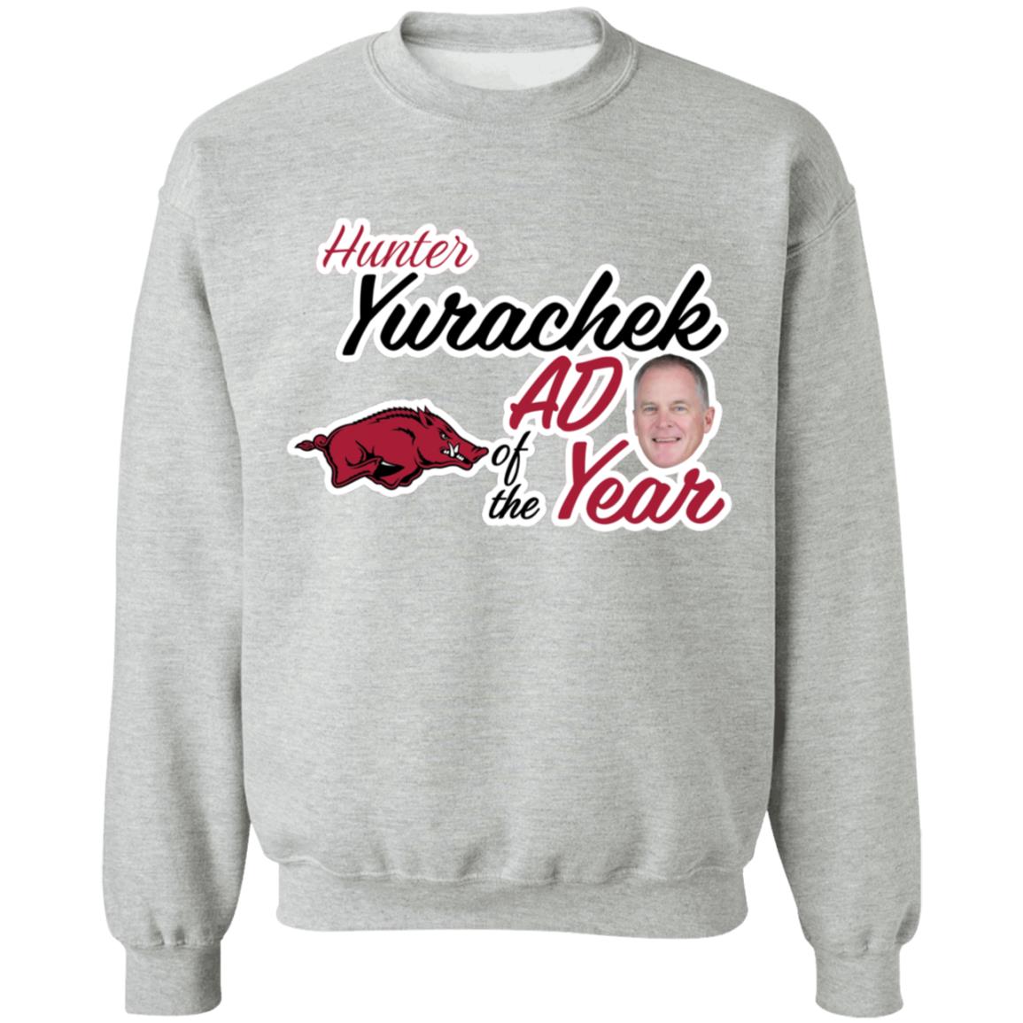 Eric Musselman Hunter Yurachek Ad Of The Year Shirt Arkansas Razorbacks - Teechipus