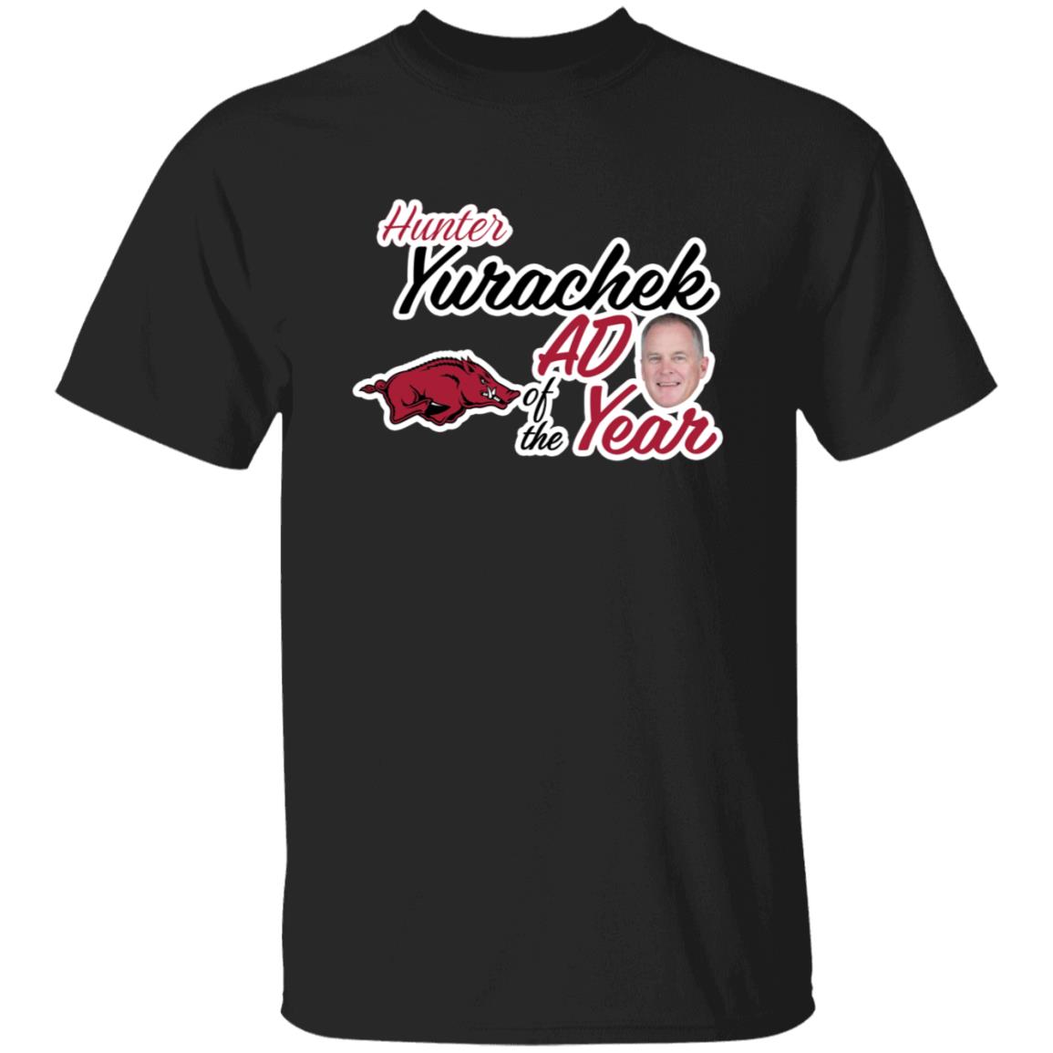 Eric Musselman Hunter Yurachek Ad Of The Year Shirt Arkansas Razorbacks - Teechipus