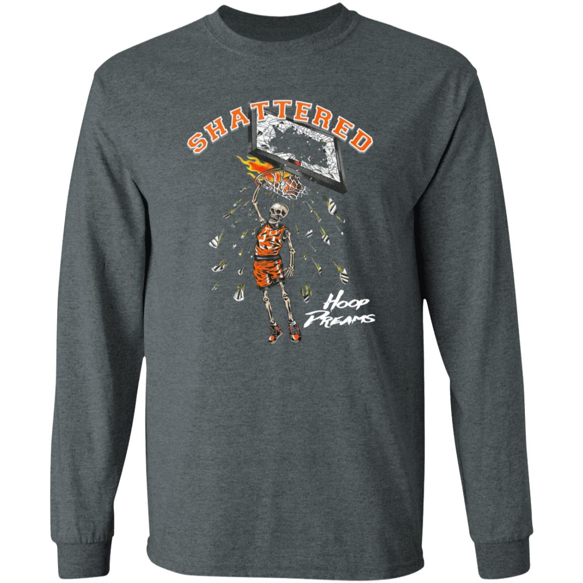 Shattered Hoop Dreams Shirt Tytattyre Store Shirt Hoodie Sweatshirt - Teechipus