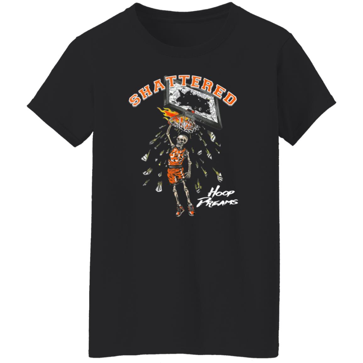 Shattered Hoop Dreams Shirt Tytattyre Store Shirt Hoodie Sweatshirt - Teechipus