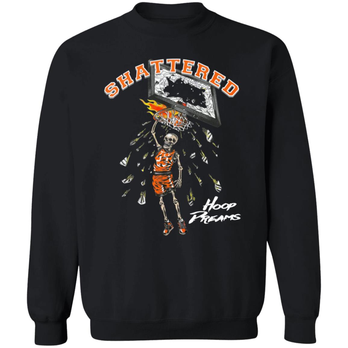 Shattered Hoop Dreams Shirt Tytattyre Store Shirt Hoodie Sweatshirt - Teechipus