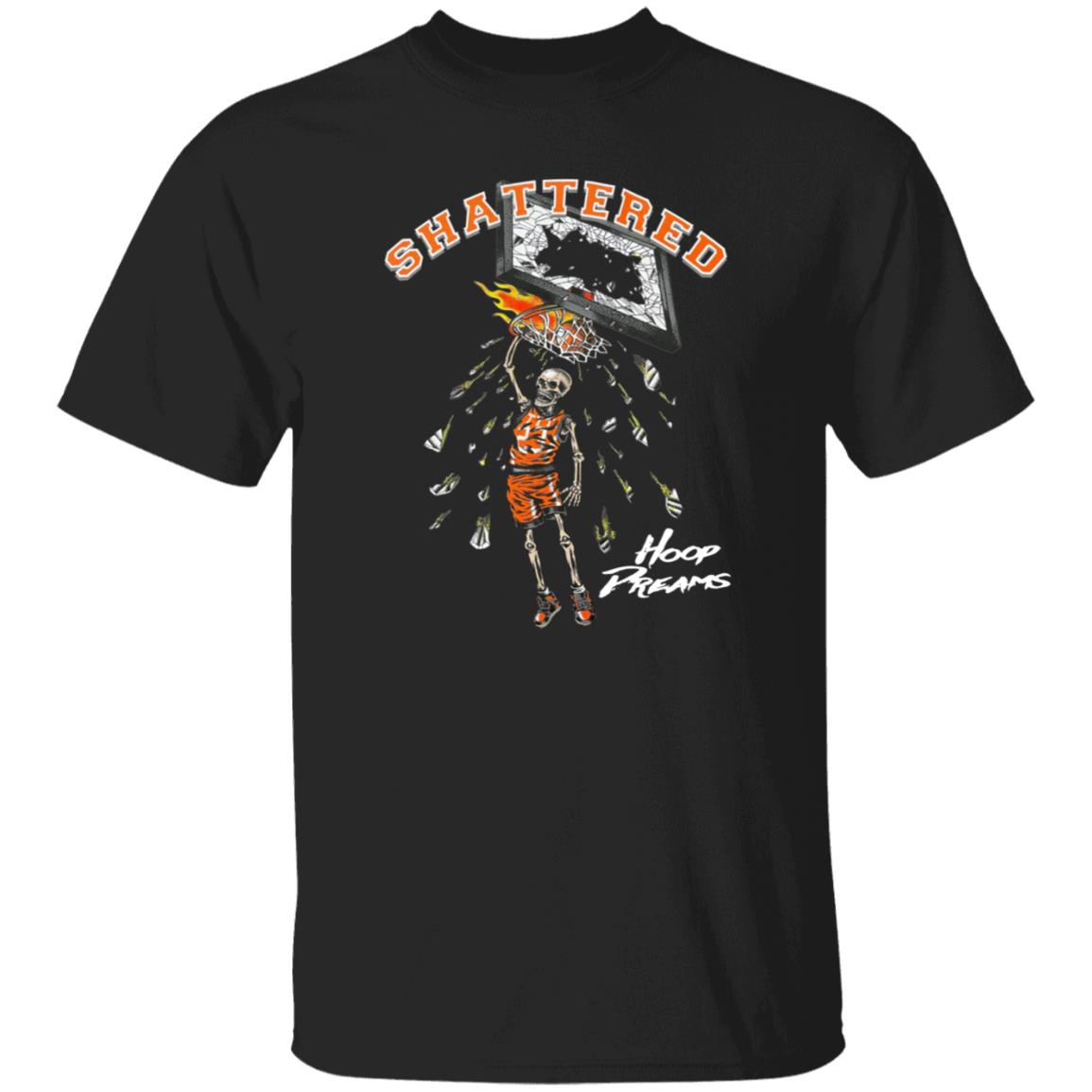 Shattered Hoop Dreams Shirt Tytattyre Store Shirt Hoodie Sweatshirt - Teechipus