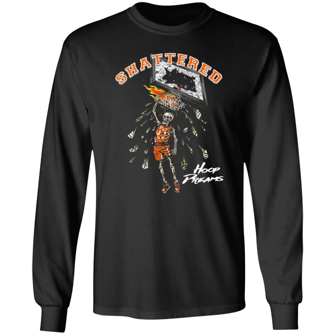 Shattered Hoop Dreams Shirt Tytattyre Store Shirt Hoodie Sweatshirt - Teechipus