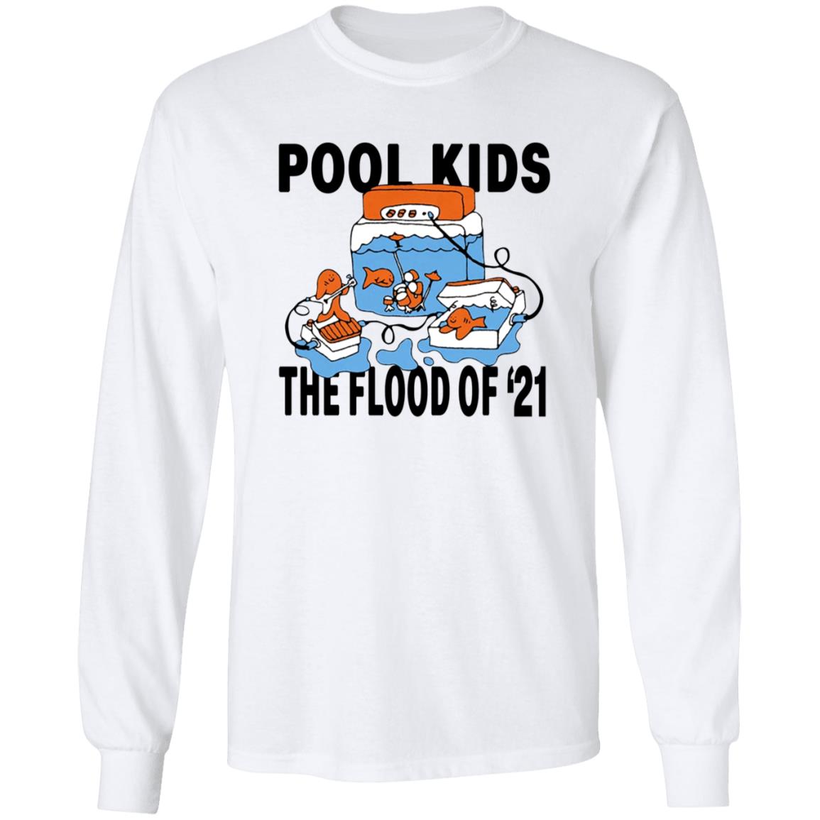Pool Kids The Flood Of 21 Shirt Skeletallightning Merch - Teechipus