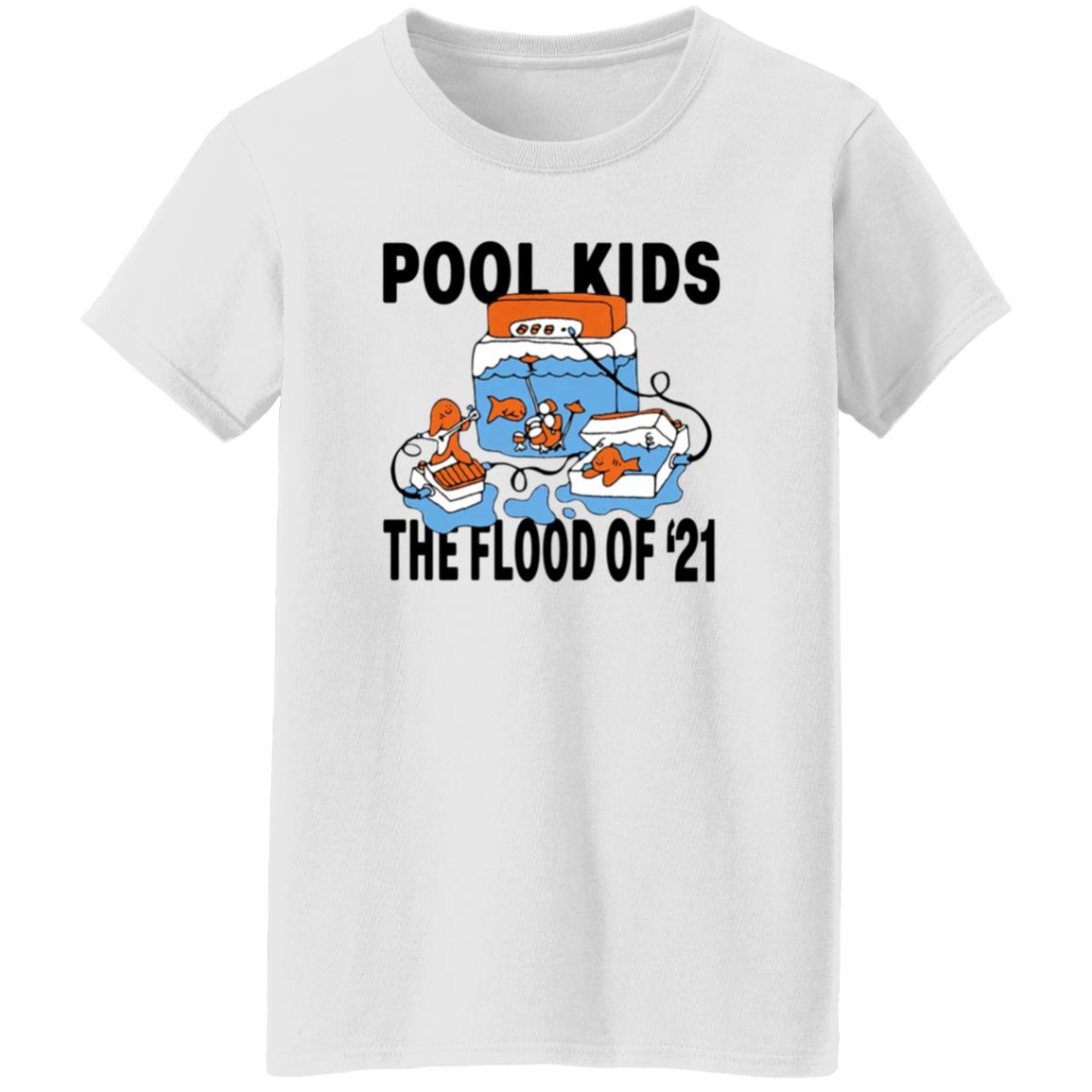 Pool Kids The Flood Of 21 Shirt Skeletallightning Merch - Teechipus