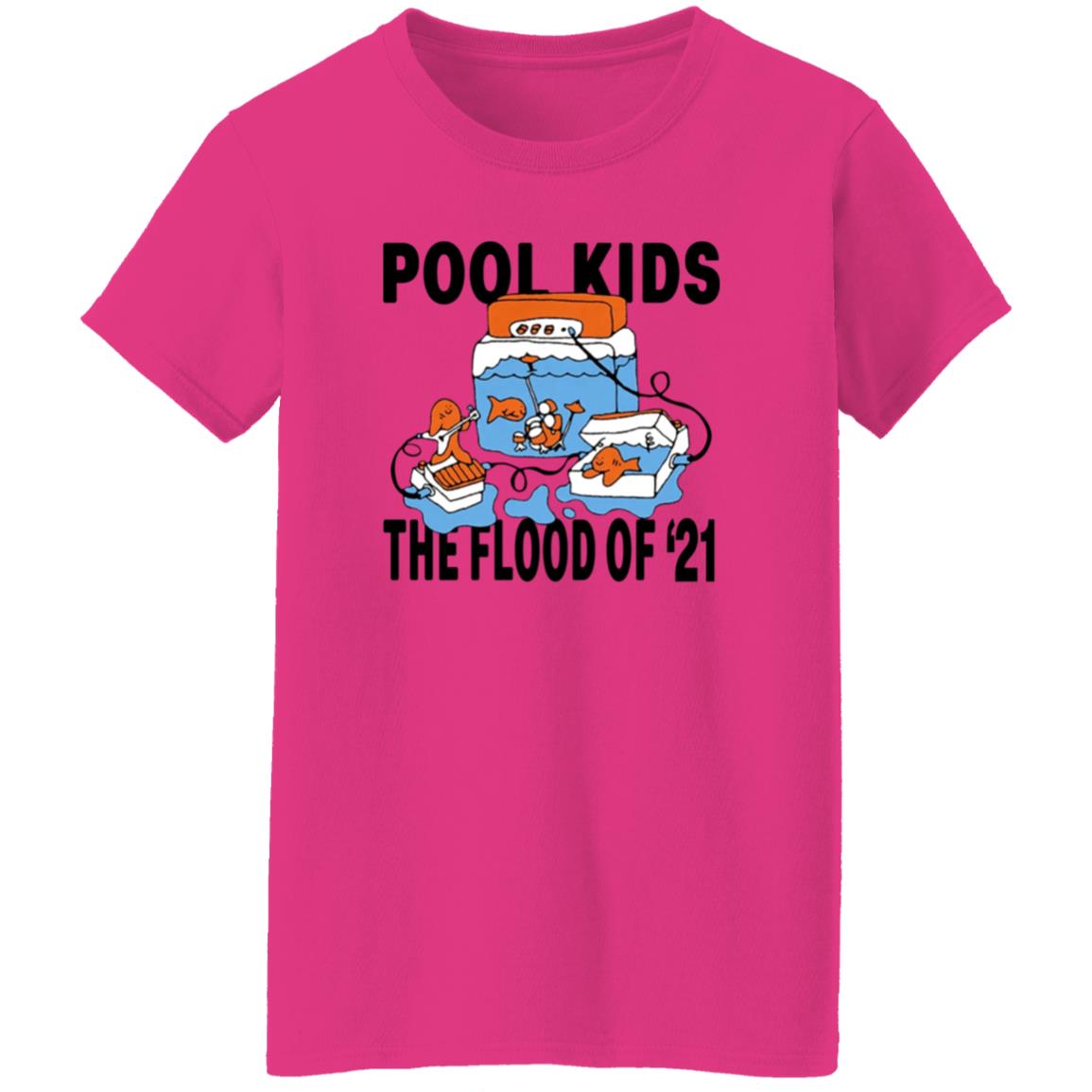 Pool Kids The Flood Of 21 Shirt Skeletallightning Merch - Teechipus