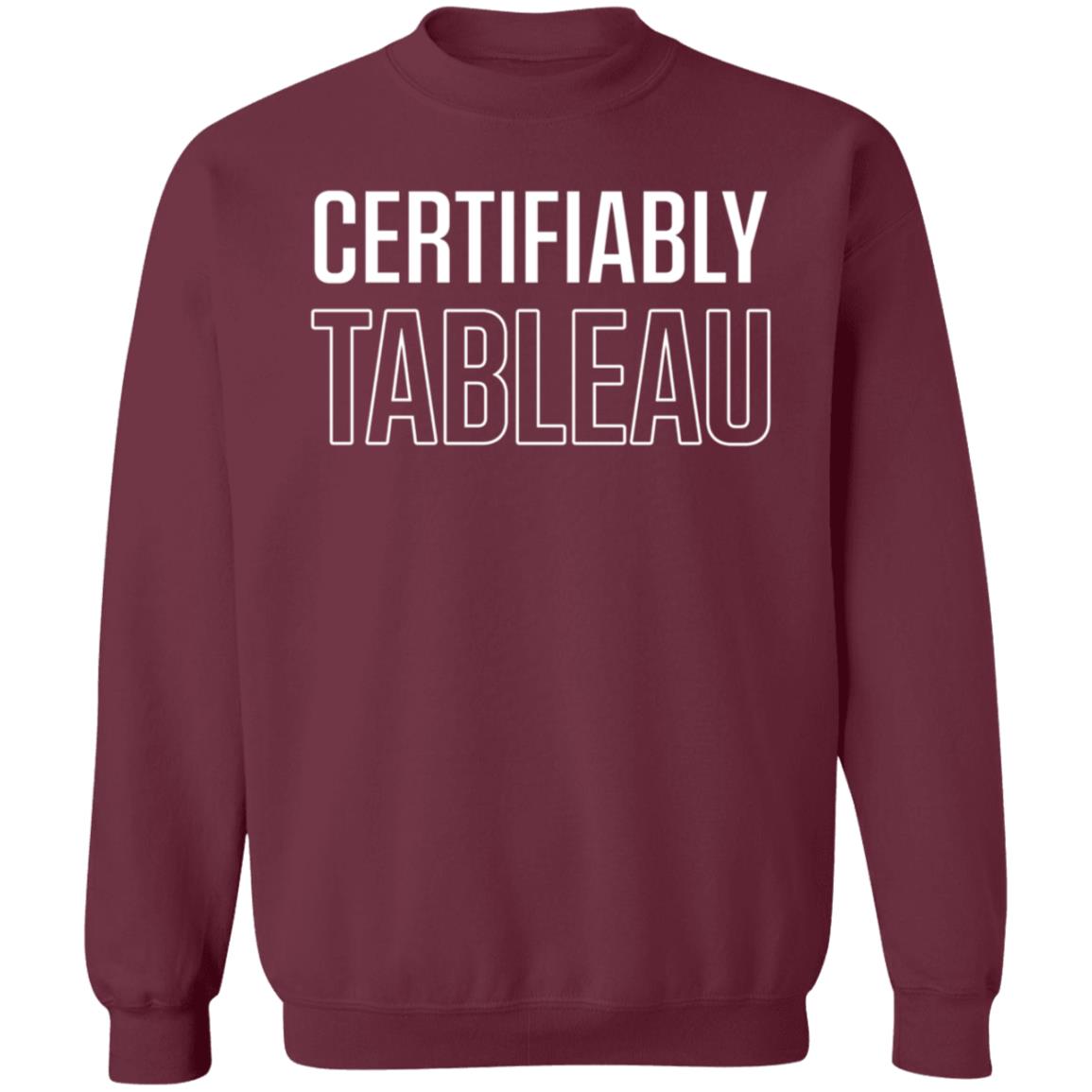 Certifiably Tableau Shirt Zendolldata Certifiably Tableau Shirt Hoodie Sweatshirt - Teechipus