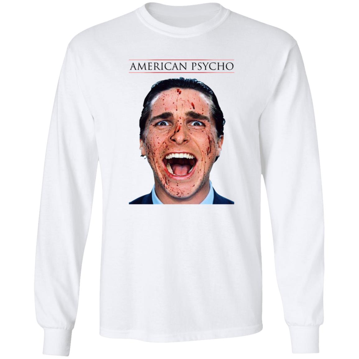 American Psycho Poster T Shirt Hoodie Sweatshirt Hottopic Store - Teechipus