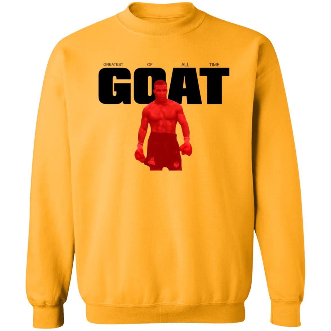 Mike Tyson Goat Greatest Of All Time Shirt Miketyson Merch Goat Red On White Shirt - Teechipus