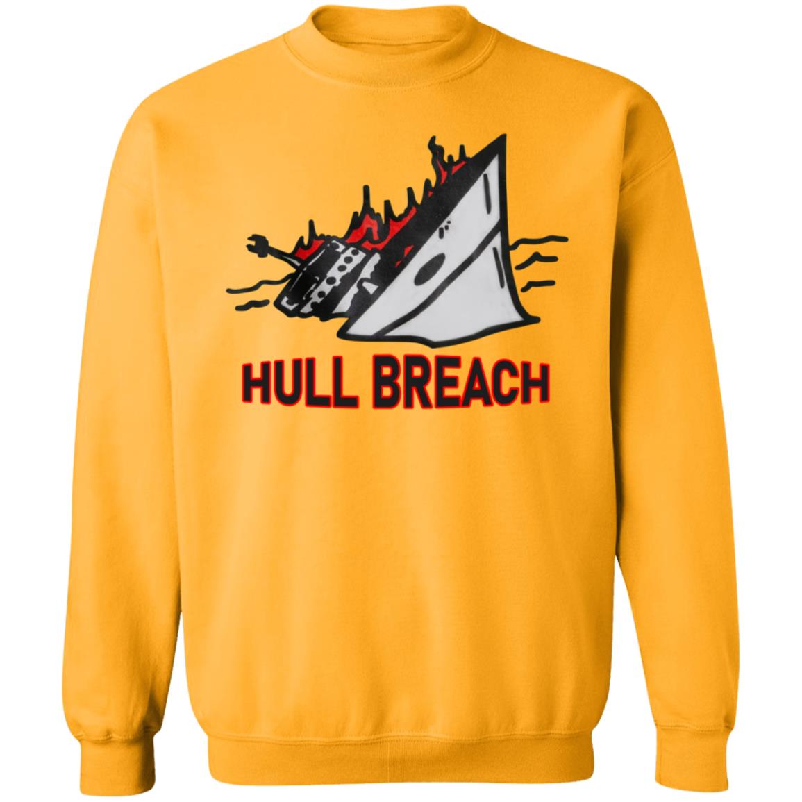 Hull Breach Shirt Silkscreenshop Hull Breach Shirt Hoodie Sweatshirt - Teechipus