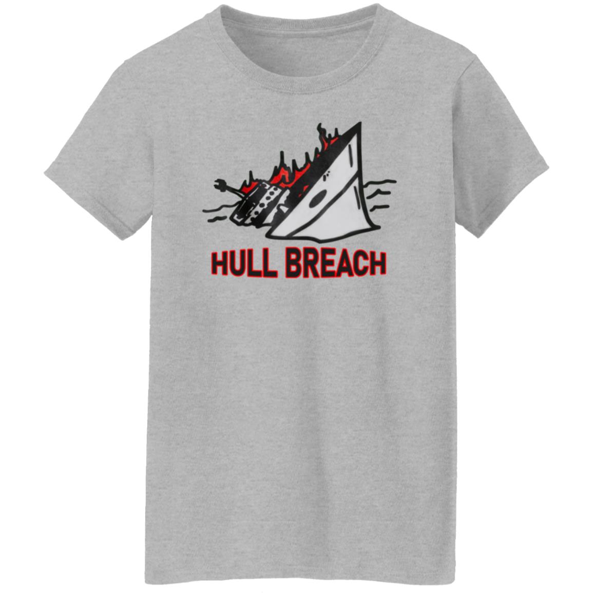 Hull Breach Shirt Silkscreenshop Hull Breach Shirt Hoodie Sweatshirt - Teechipus