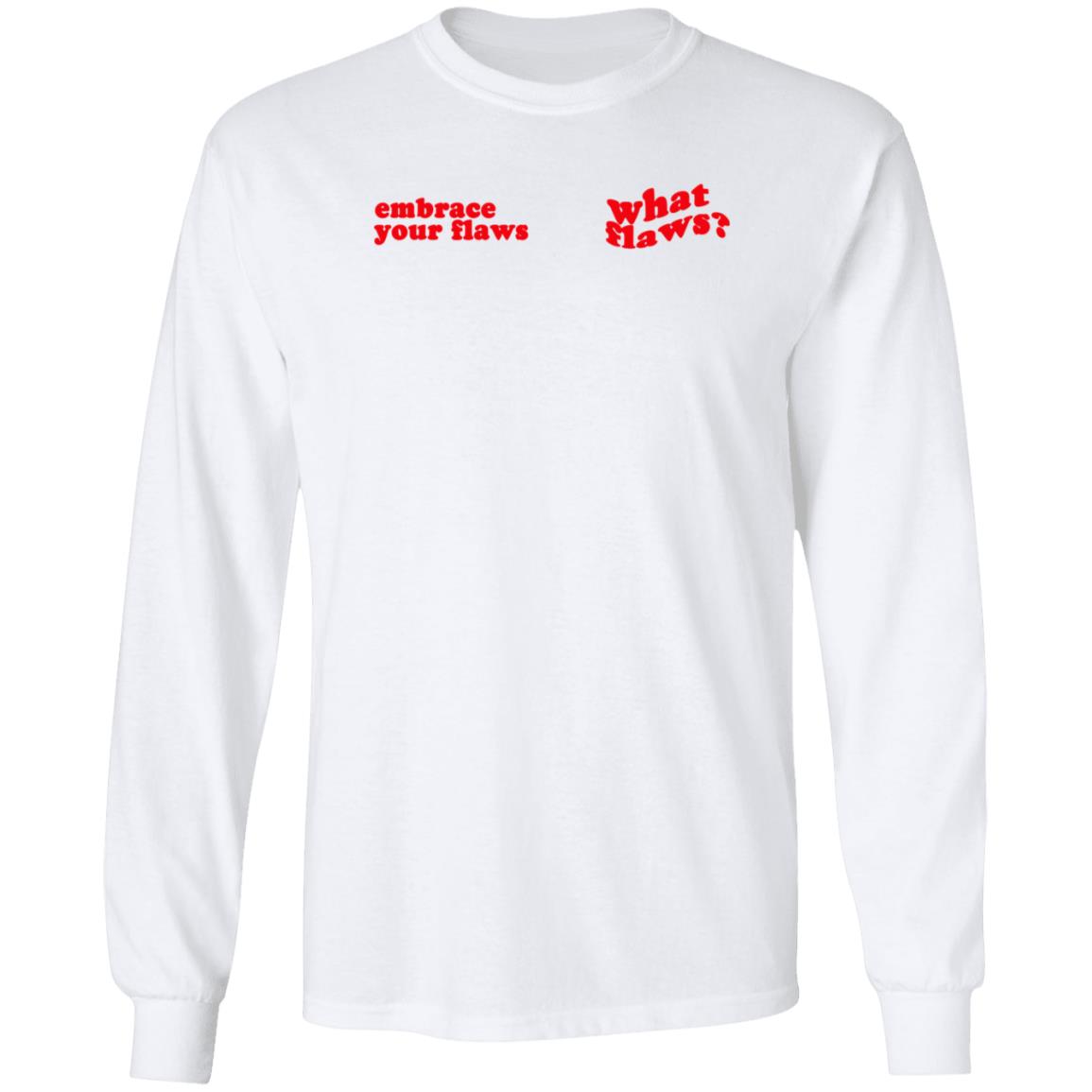 What Flaws Shirt Ayn Bernos Ideologie Merch What Flaws T Shirt By Morena The Label - Teechipus