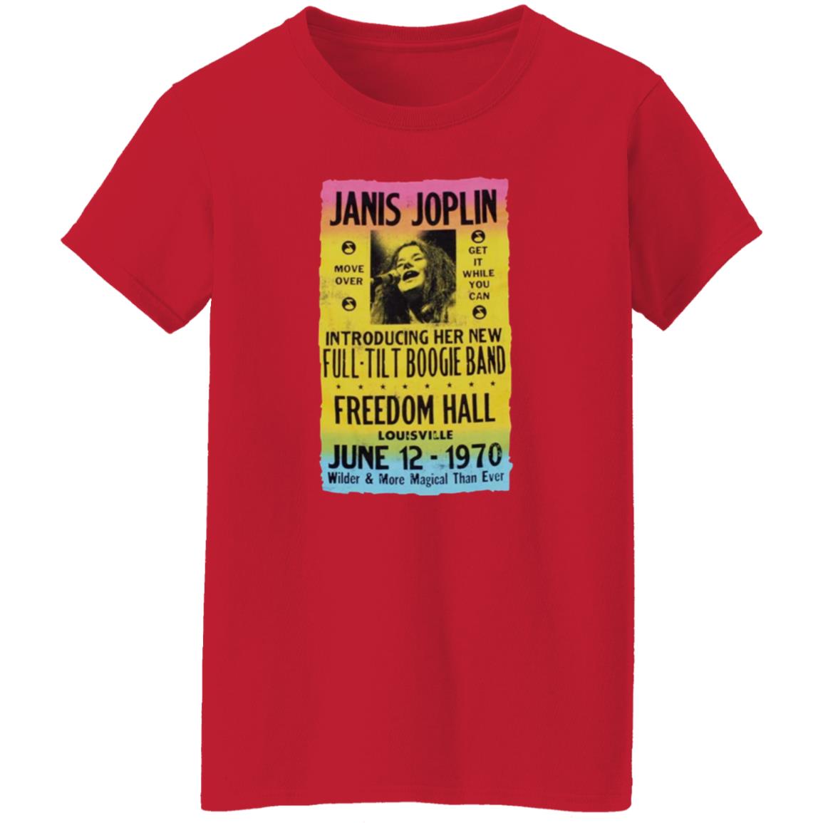 Janis Joplin Freedom Hall Poster Shirt Edead Shop Janis Joplin Shirt Morgan Fairchild Shirt Hoodie Sweatshirt - Teechipus