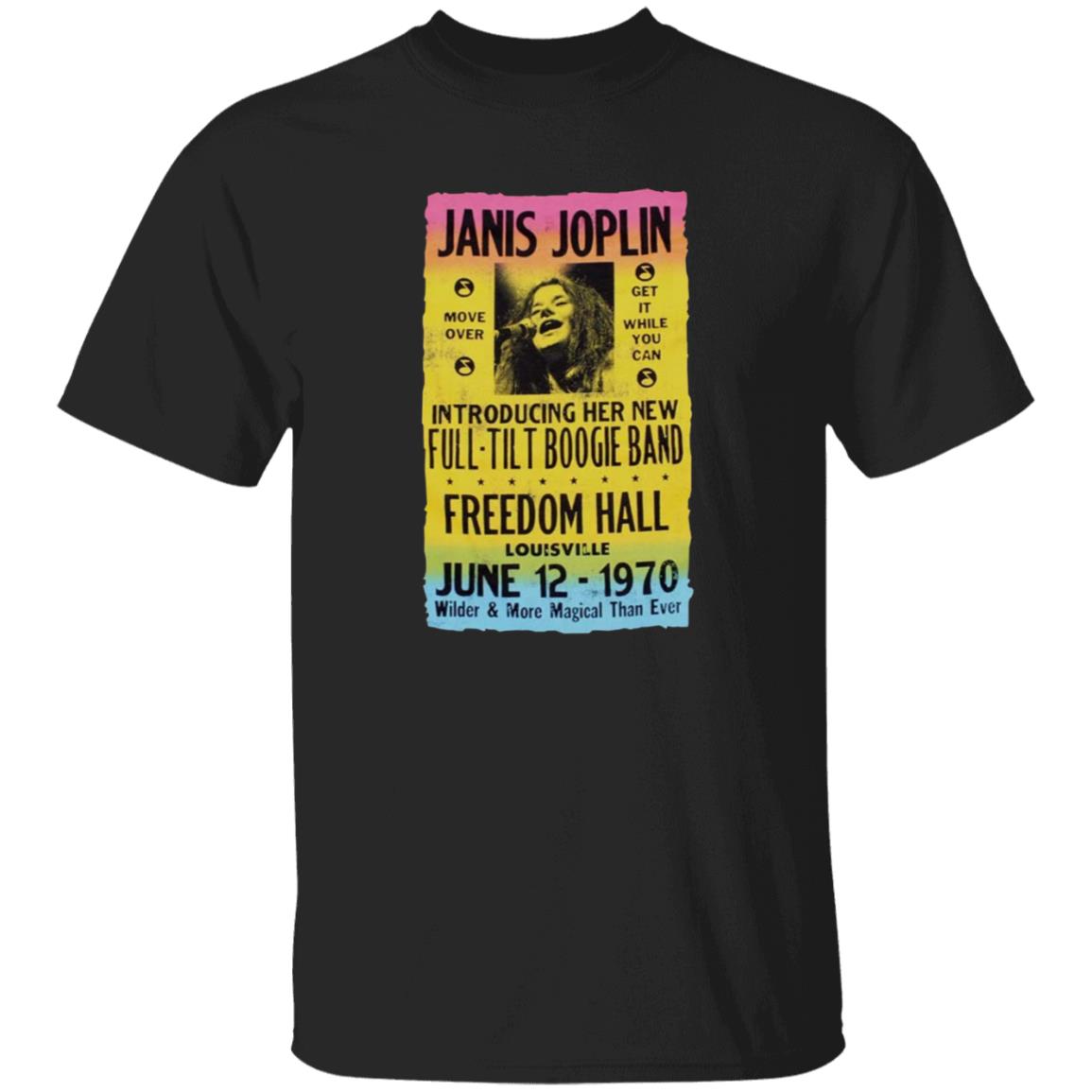 Janis Joplin Freedom Hall Poster Shirt Edead Shop Janis Joplin Shirt Morgan Fairchild Shirt Hoodie Sweatshirt - Teechipus