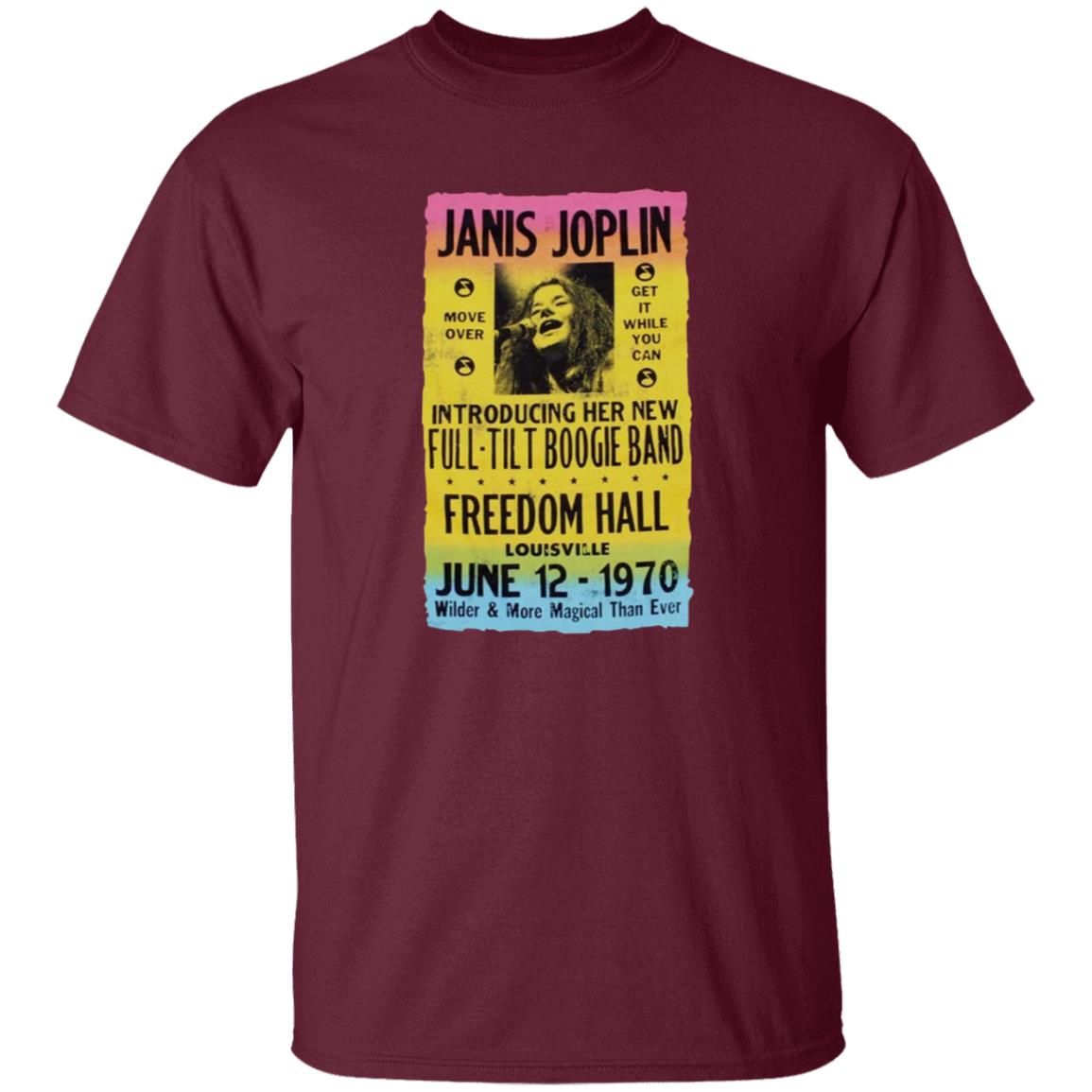 Janis Joplin Freedom Hall Poster Shirt Edead Shop Janis Joplin Shirt Morgan Fairchild Shirt Hoodie Sweatshirt - Teechipus