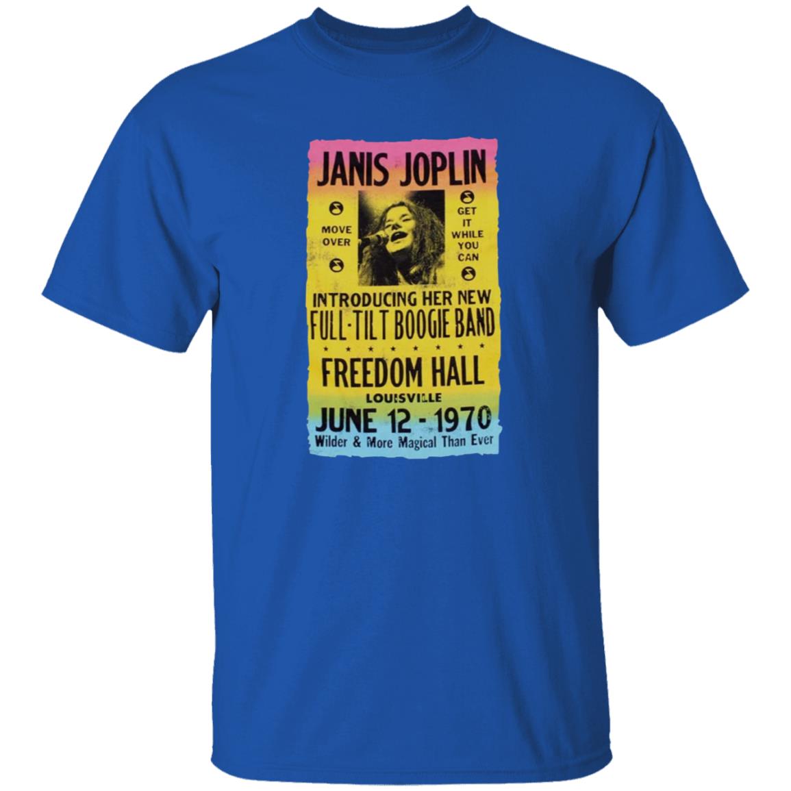 Janis Joplin Freedom Hall Poster Shirt Edead Shop Janis Joplin Shirt Morgan Fairchild Shirt Hoodie Sweatshirt - Teechipus