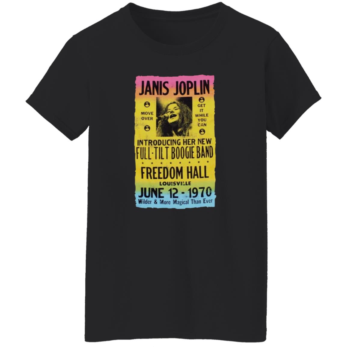 Janis Joplin Freedom Hall Poster Shirt Edead Shop Janis Joplin Shirt Morgan Fairchild Shirt Hoodie Sweatshirt - Teechipus