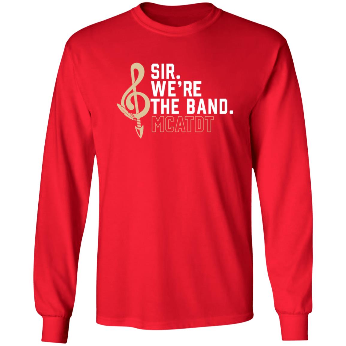 Sir We're The Band Shirt Sir We're The Band Mcatdt Shirt Madison Social Store Sir We're The Band Shirt - Teechipus