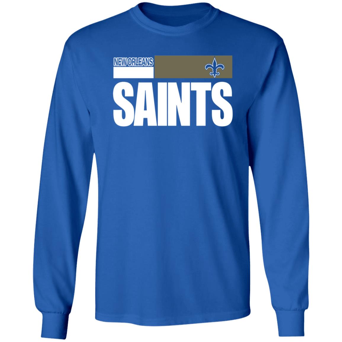 New Orleans Saints Long Sleeve T Shirt Andrew Dowell New Orleans Saints Shirt Hoodie Sweatshirt - Teechipus