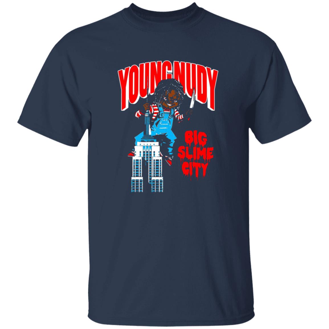 Halloween Young Nudy Big Slime City Shirt Young Nudy Merch - Teechipus