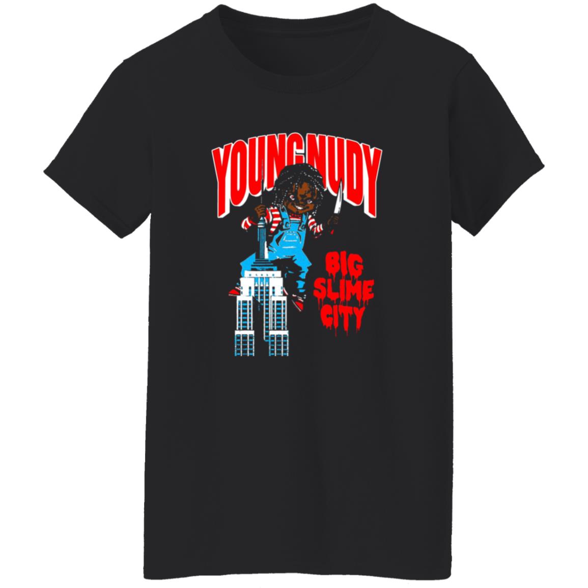 Halloween Young Nudy Big Slime City Shirt Young Nudy Merch - Teechipus