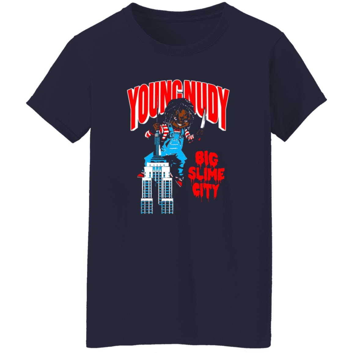 Halloween Young Nudy Big Slime City Shirt Young Nudy Merch - Teechipus