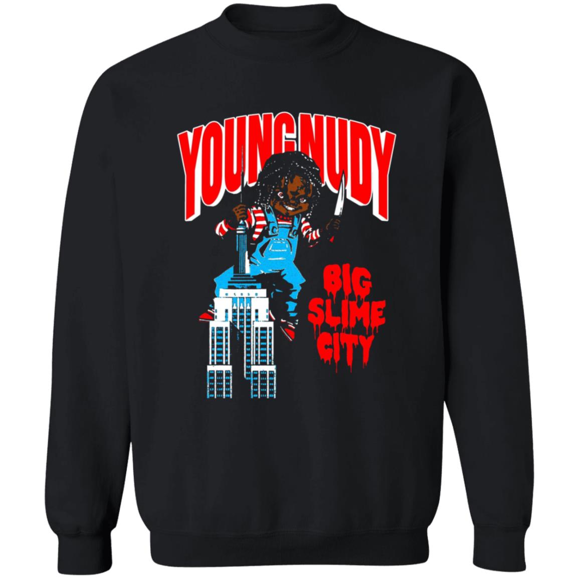 Halloween Young Nudy Big Slime City Shirt Young Nudy Merch - Teechipus