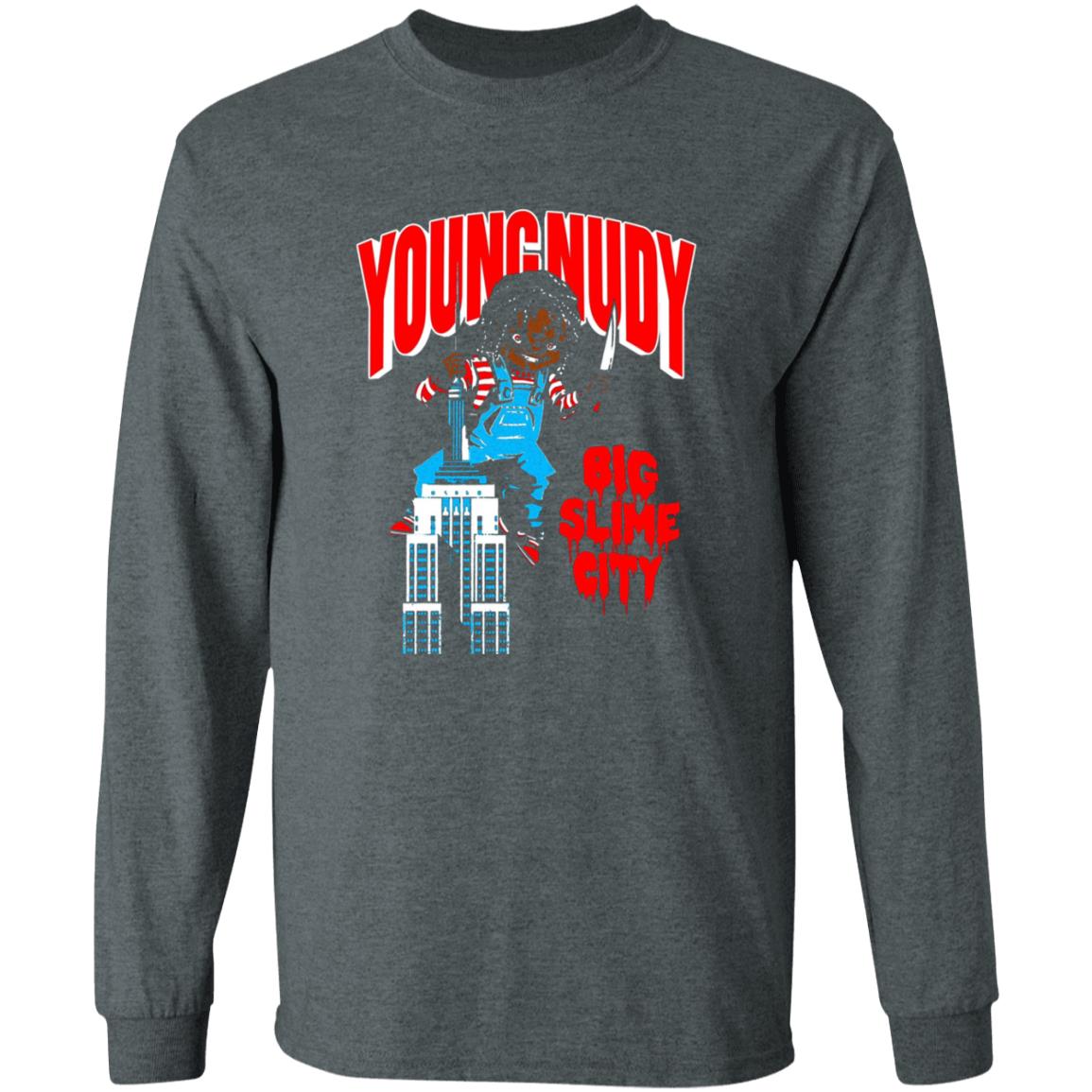 Halloween Young Nudy Big Slime City Shirt Young Nudy Merch - Teechipus