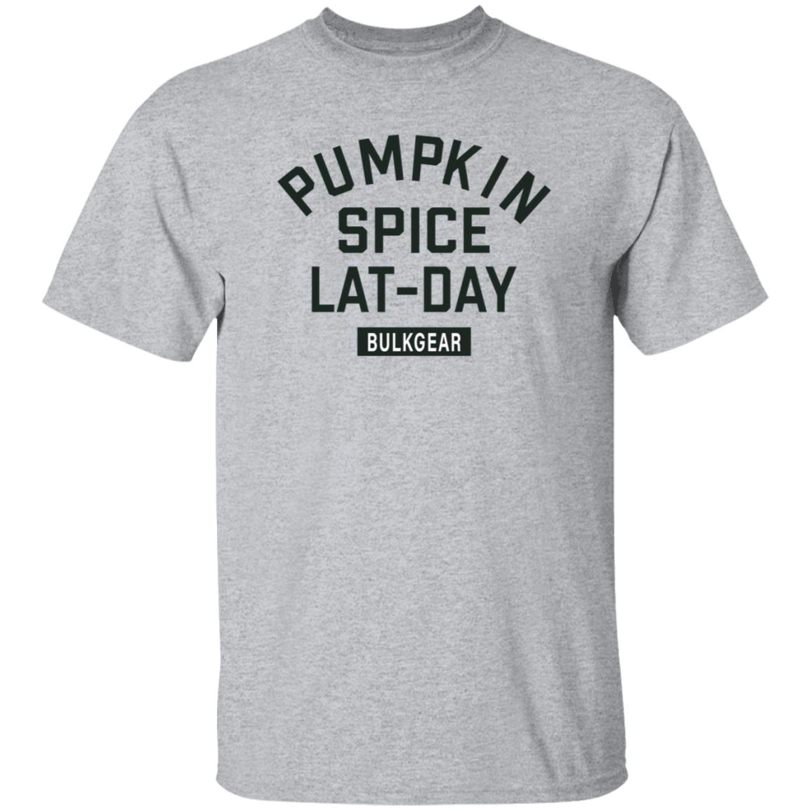 Pumpkin Spice Lat Day Bulkgear Shirt Bulkgearfitness Store Pumpkin Spice Lat Day Shirt Hoodie Sweatshirt - Teechipus