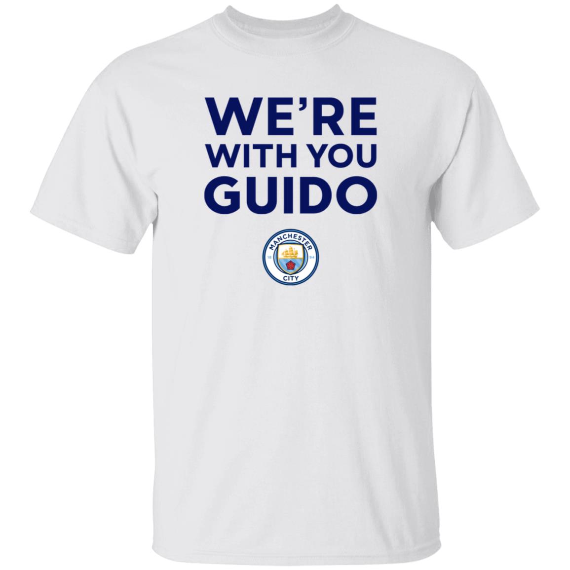 City Chief Pep Guardiola We're With You Guido Flemish Supporter Champions League Shirt Hoodie Sweatshirt - Teechipus