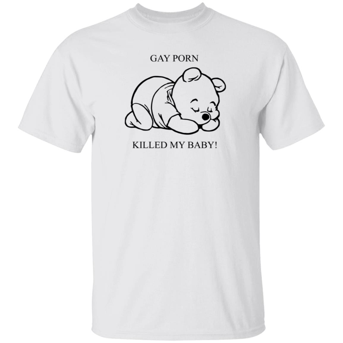 Gay Porn Killed My Baby Shirt Party Harderson Gay Porn Killed My Baby Shirt Hoodie Sweatshirt - Teechipus