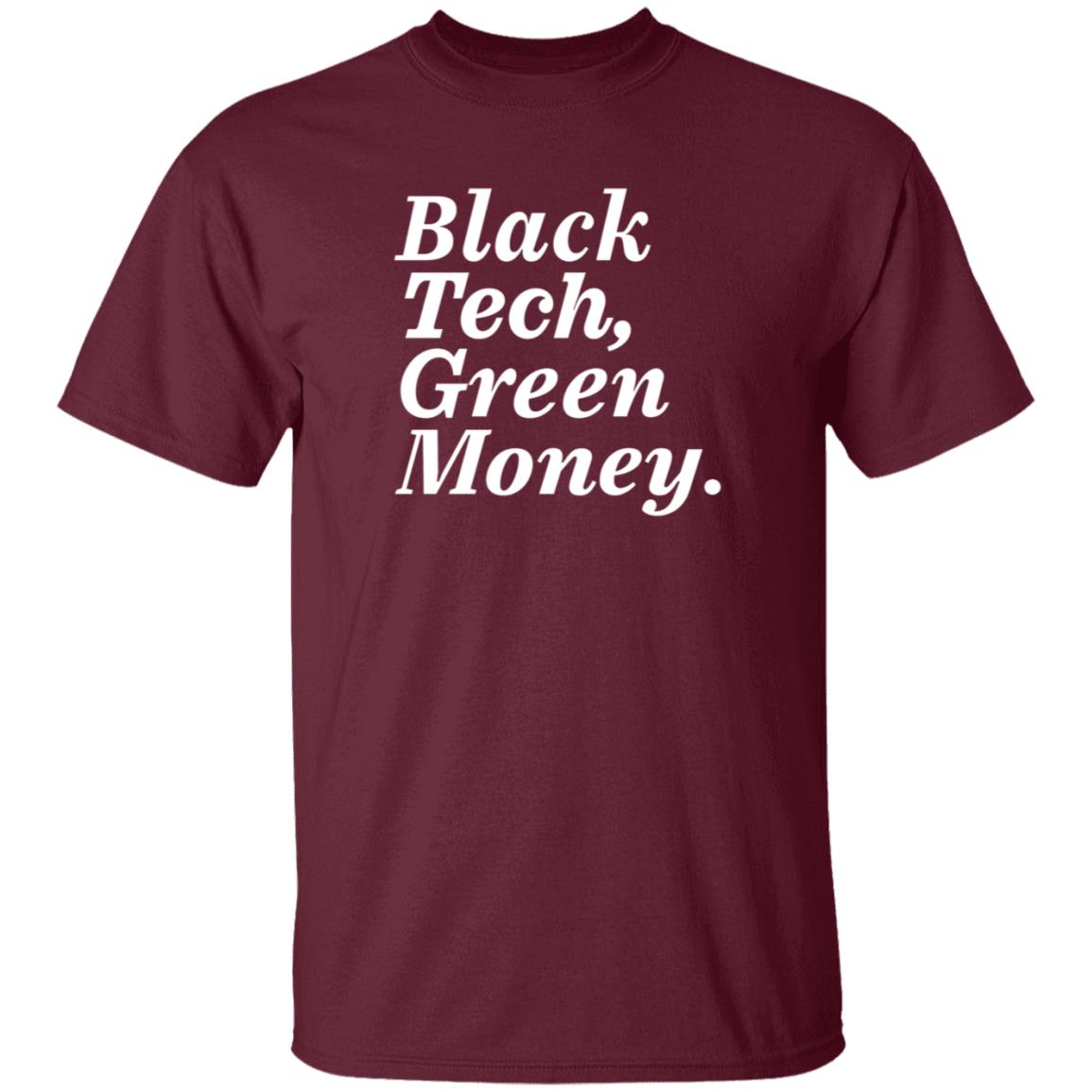 Black Tech Green Money Hoodie Blavity Merch - Teechipus