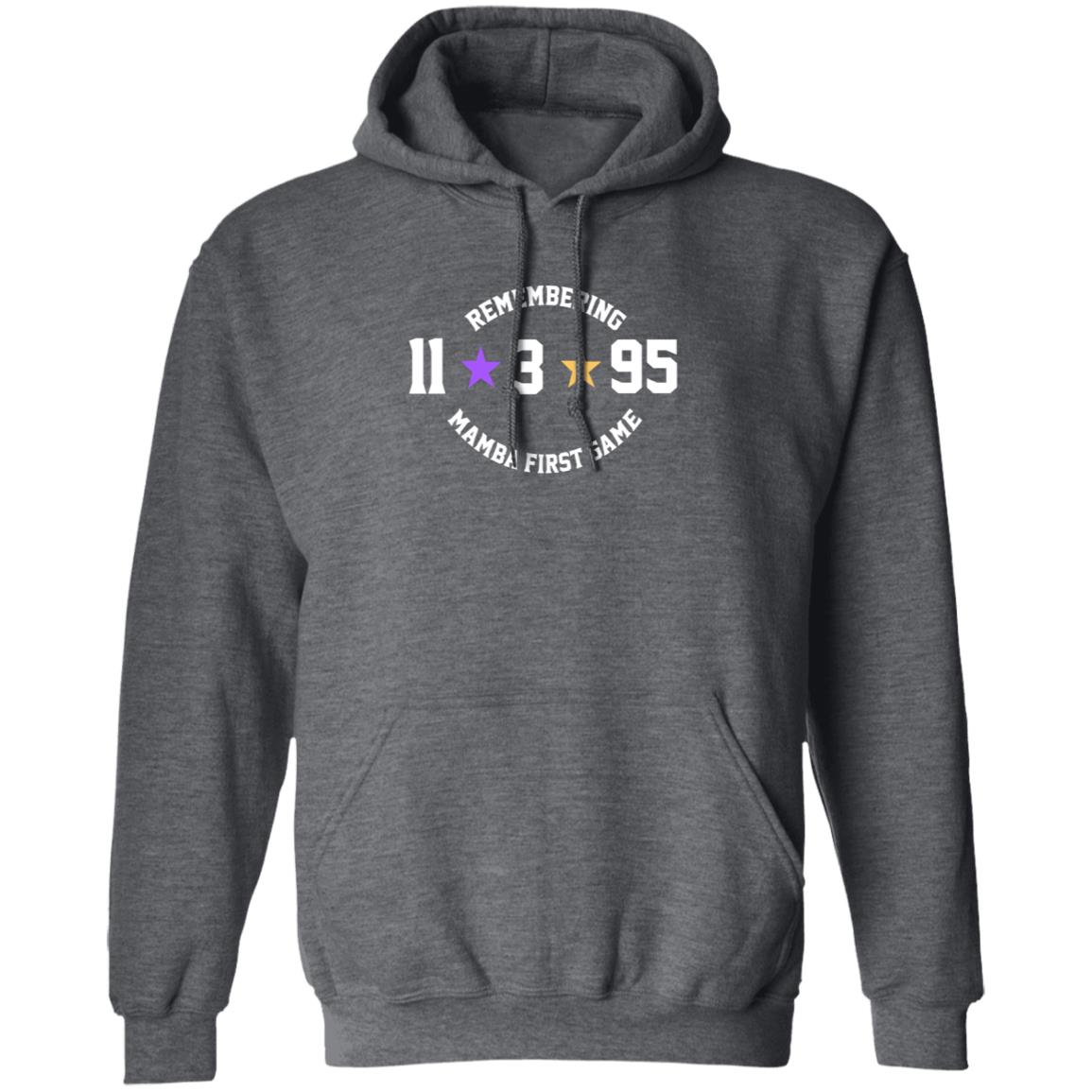 Remembering Mamba First Game Hoodie Kobe Bryant - Teechipus