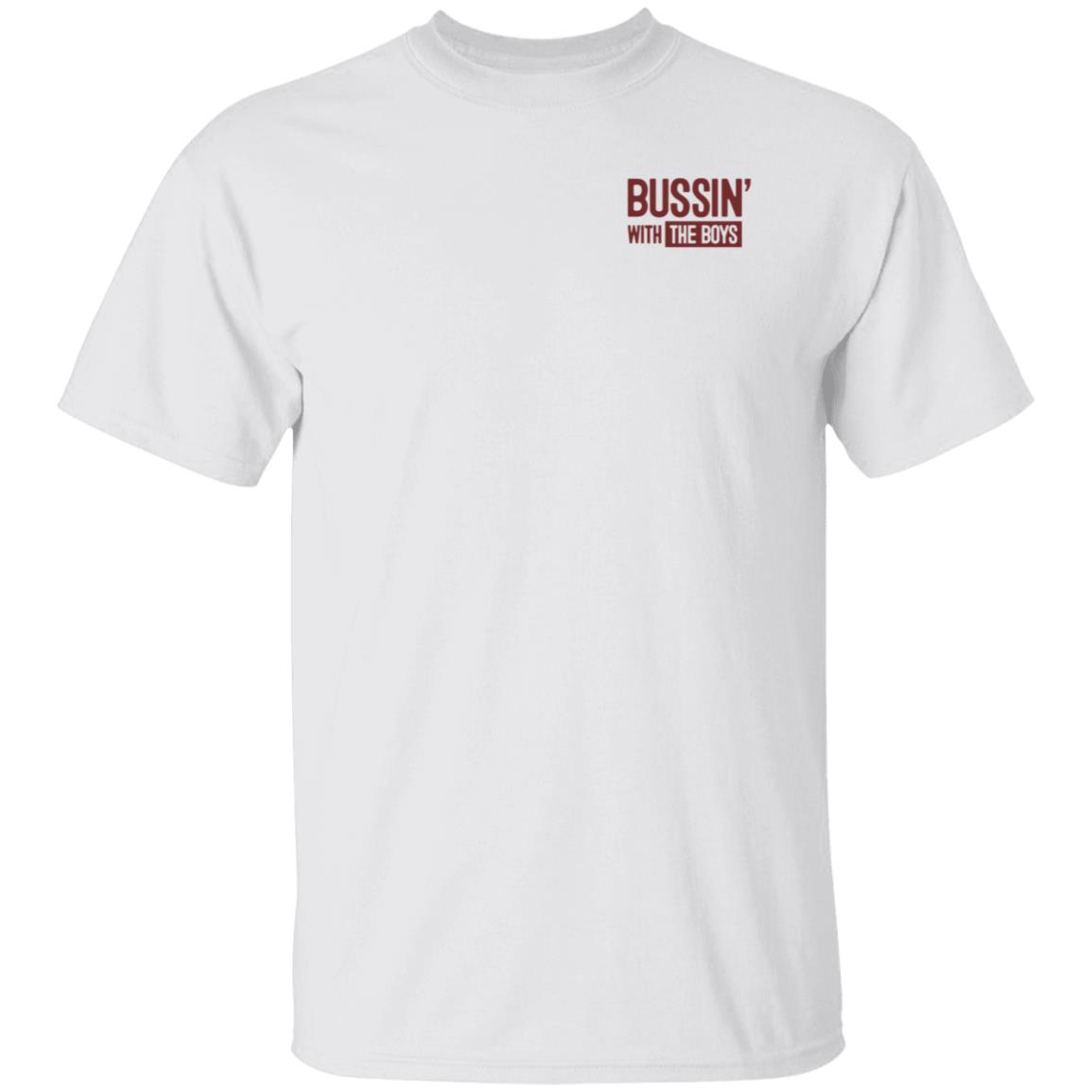 Bussin' With The Boys Shirt Darren Waller Bussin' With The Boys Shirt - Teechipus