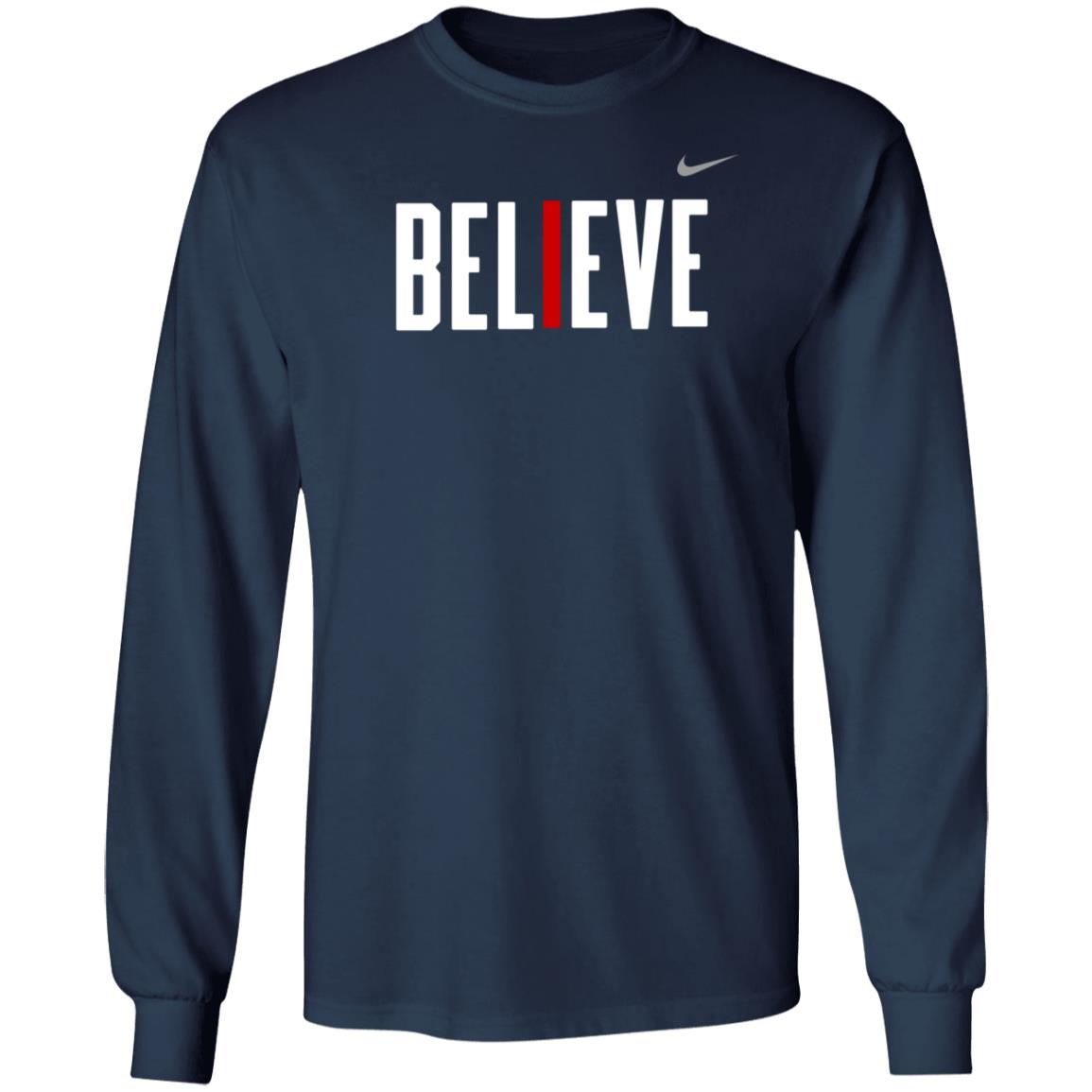Arizona Football Believe Shirt Hoodie Sweatshirt - Teechipus