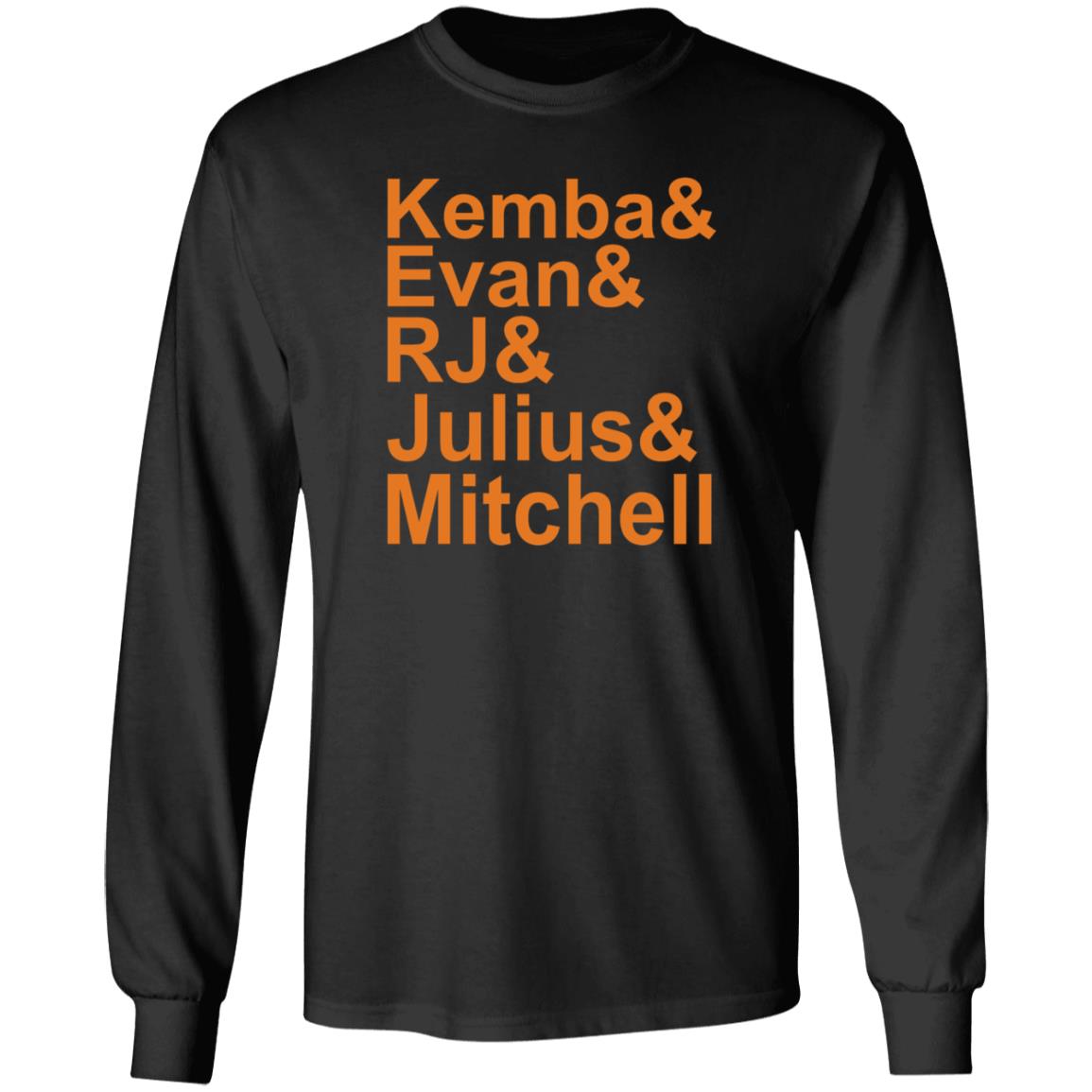 Kemba & Evan & RJ And Julius & Mitchell Shirt Ms Mjsays Kemba & Evan & RJ And Julius & Mitchell Shirt Hoodie Sweatshirt - Teechipus