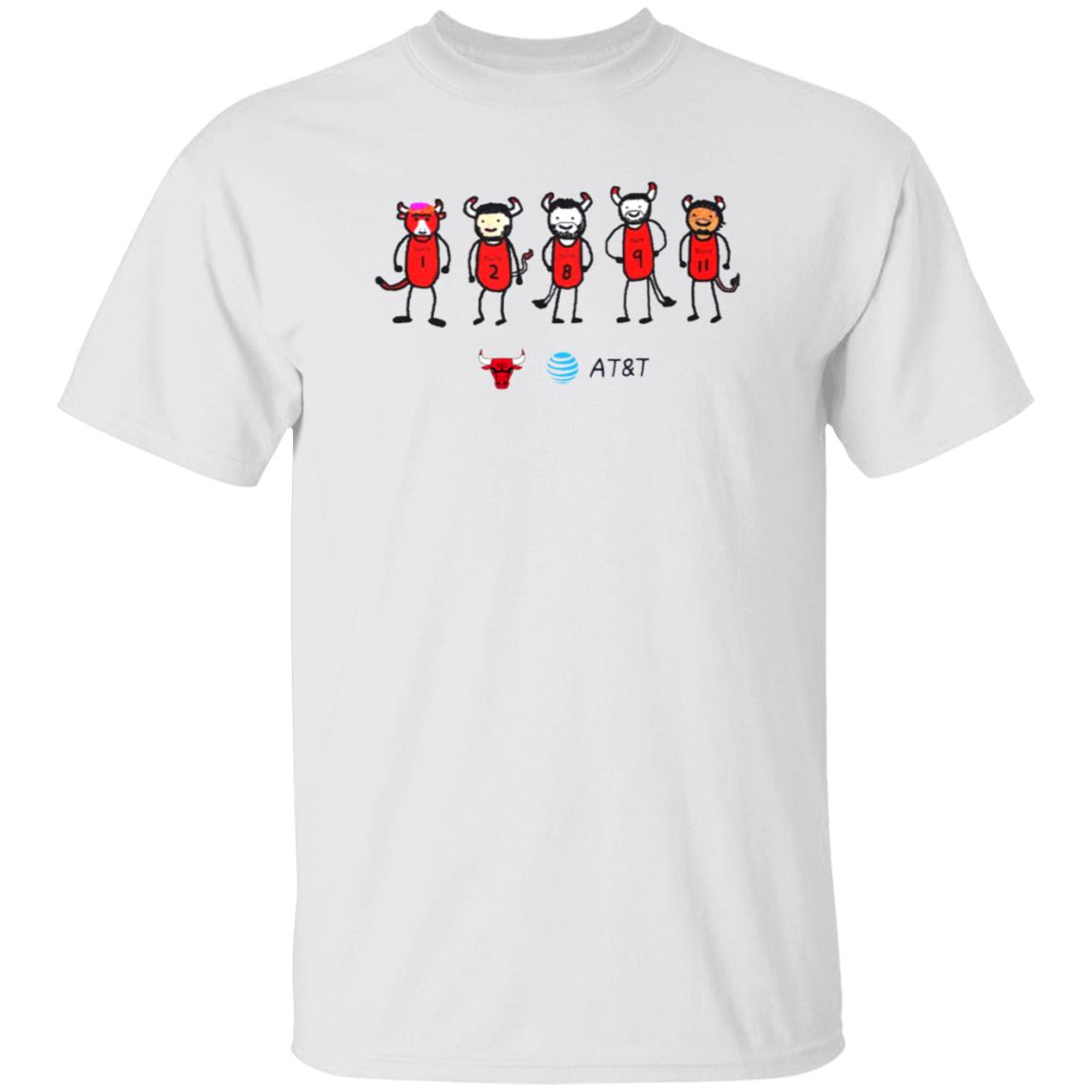 Chicago Bulls Paint A&T Shirt - Teechipus
