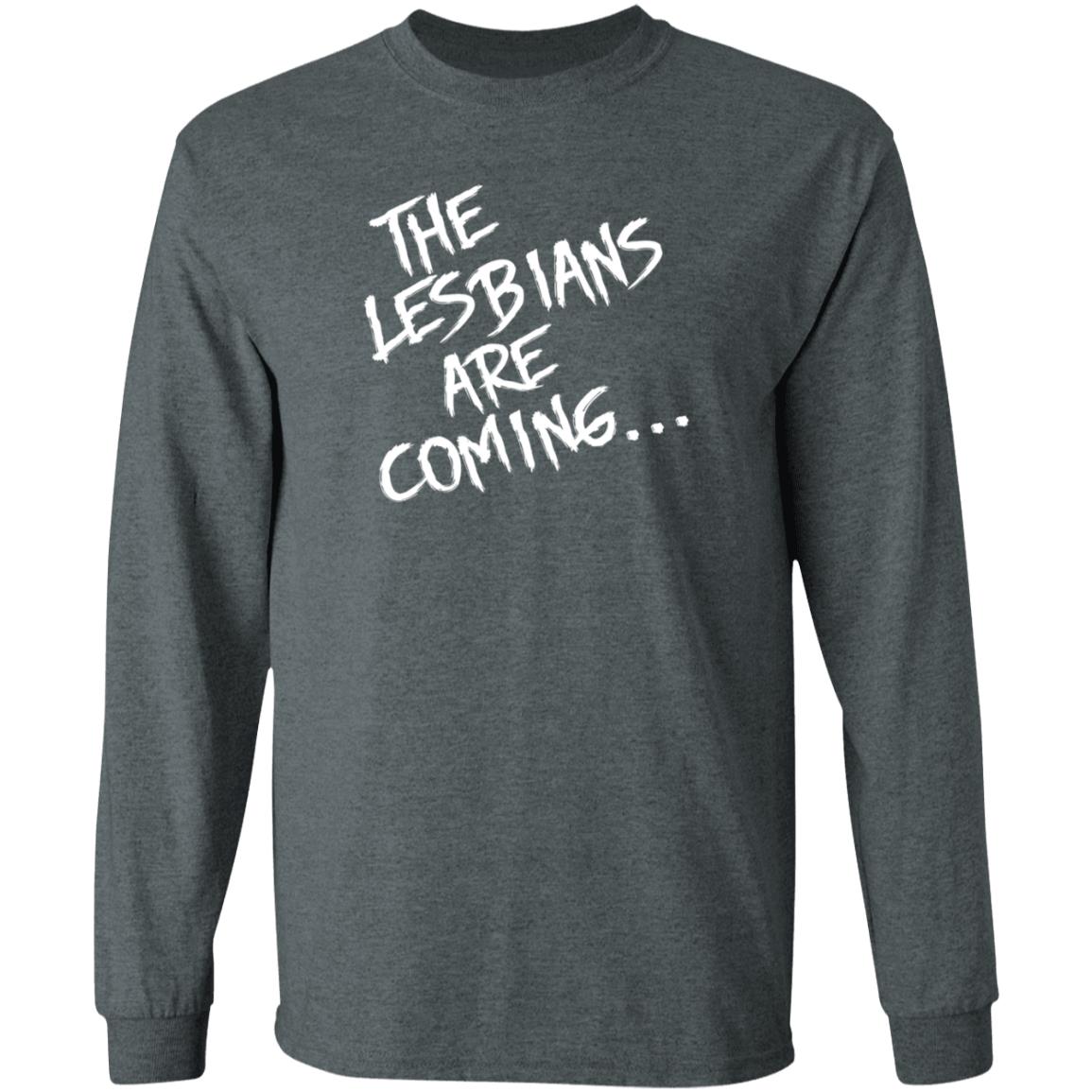 Lea Delaria The Lesbians Are Coming Shirt Hoodie Sweatshirt - Teechipus