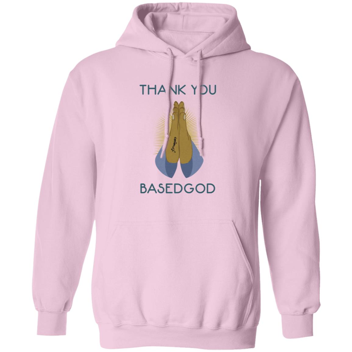 Thank You Basedgod Hoodie Basedworld Store Thank You Basedgod Praying Hoodie - Teechipus