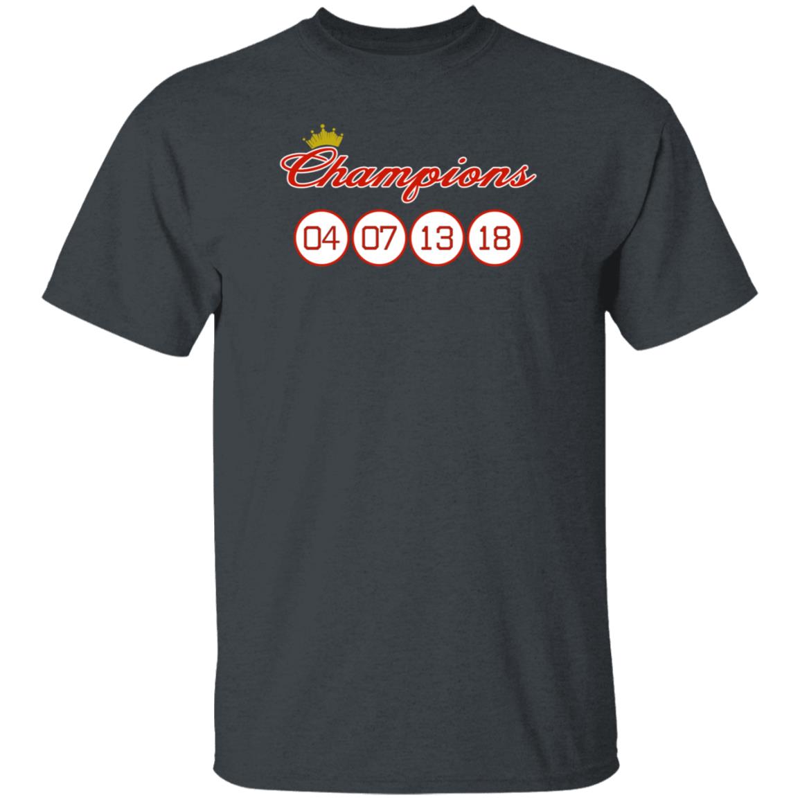 Jared Carrabis Champions 04 07 13 18 Shirt Hoodie Swaeatshirt - Teechipus