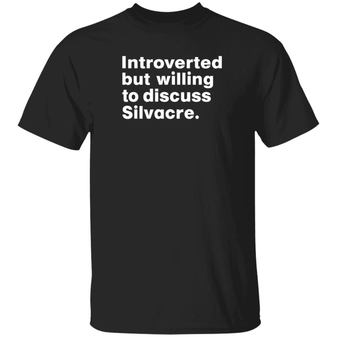 Isabelle Sieb Introverted But Willing To Discuss Silvacre Shirt Hoodie Sweatshirt - Teechipus
