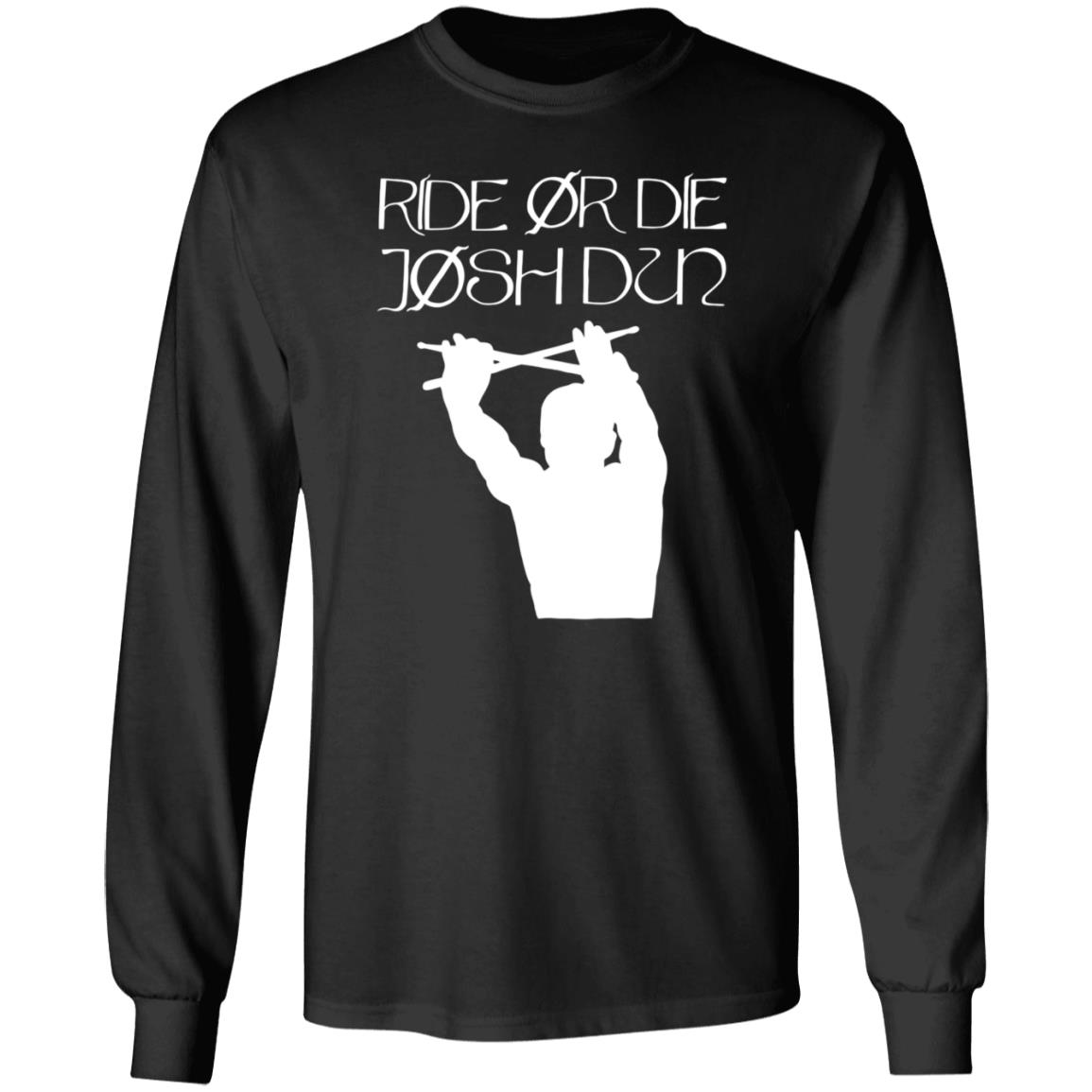 Ride Or Die Josh Dun Shirt Joshuadun Ride Or Die Josh Dun Shirt Hoodie Sweatshirt - Teechipus