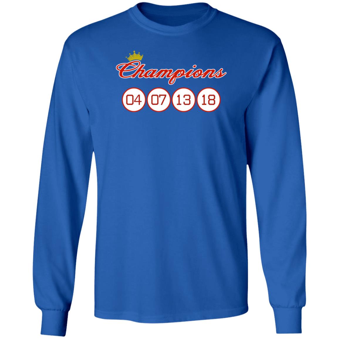 Jared Carrabis Champions 04 07 13 18 Shirt Hoodie Swaeatshirt - Teechipus