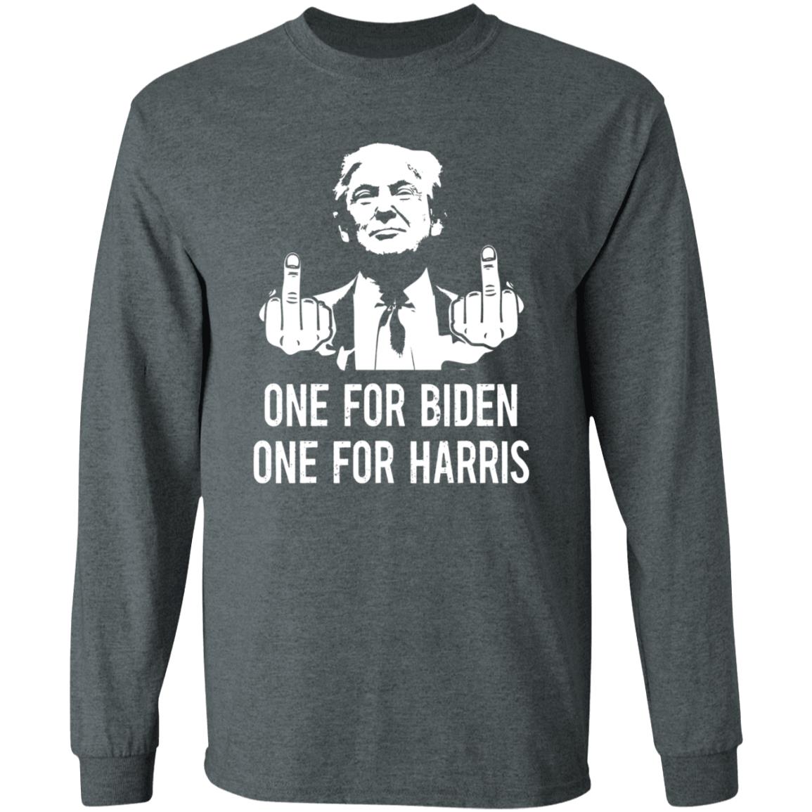One For Biden One For Harris Shirt - Teechipus