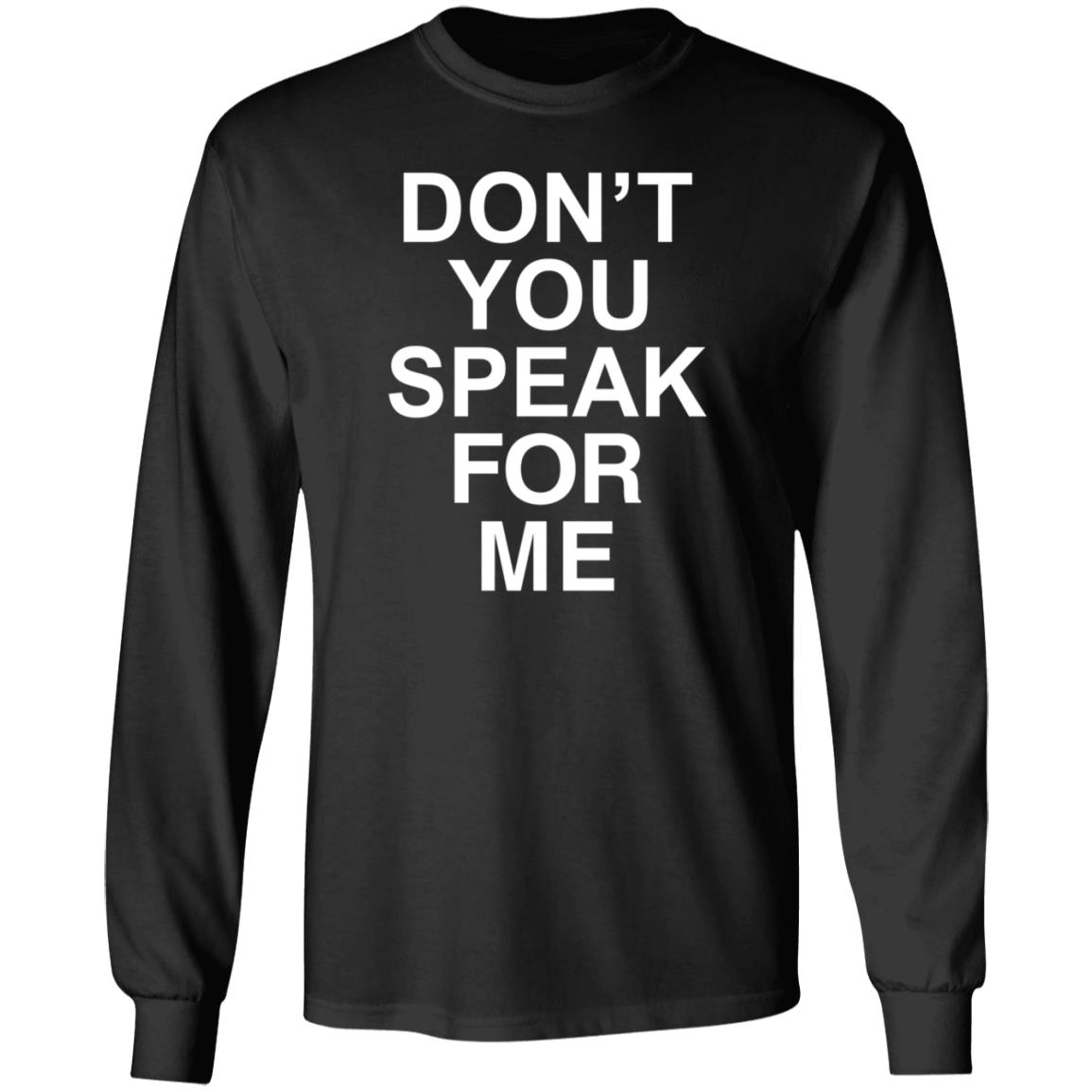 Evanescence Store Don't You Speak For Me Shirt Hoodie Sweatshirt - Teechipus
