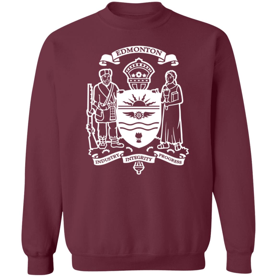 Edmonton Industry Integrity Progress Shirt Hoodie Sweatshirt - Teechipus