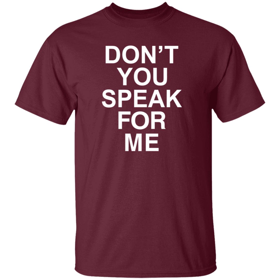 Evanescence Store Don't You Speak For Me Shirt Hoodie Sweatshirt - Teechipus