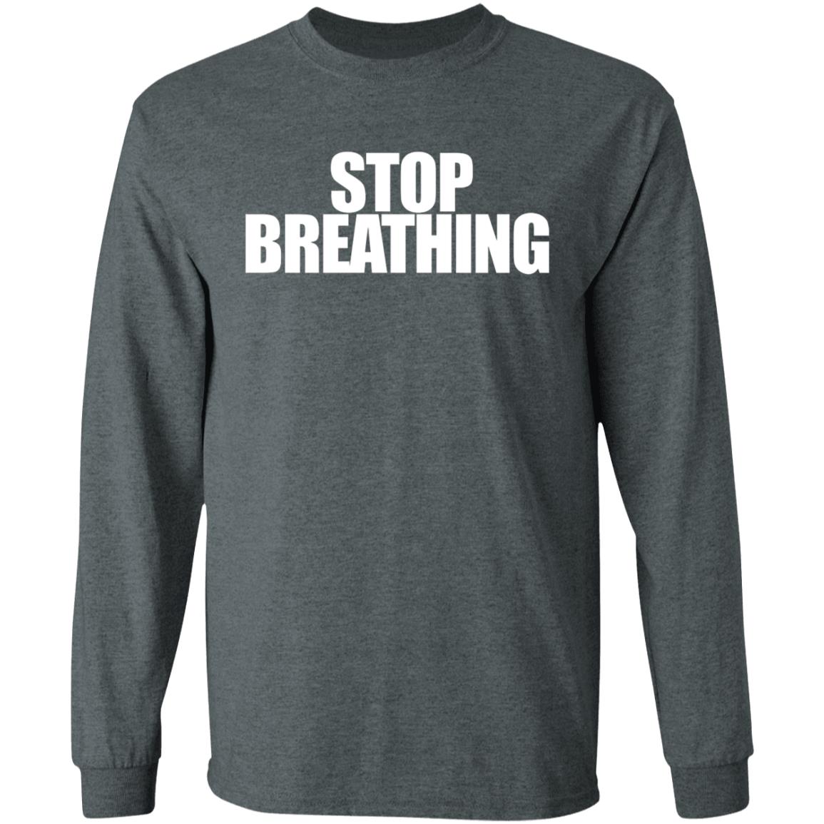 Stop Breathing Shirt Playboi Carti Merch - Teechipus