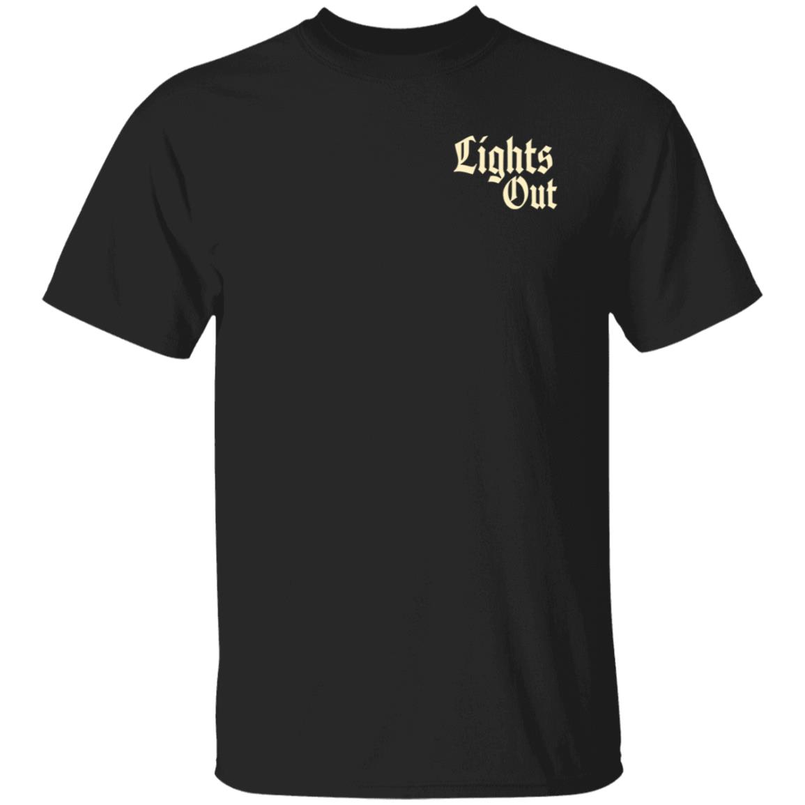 Lights Out Candle Skull Shirt Lights Out Podcast Merch Mile Higher - Teechipus