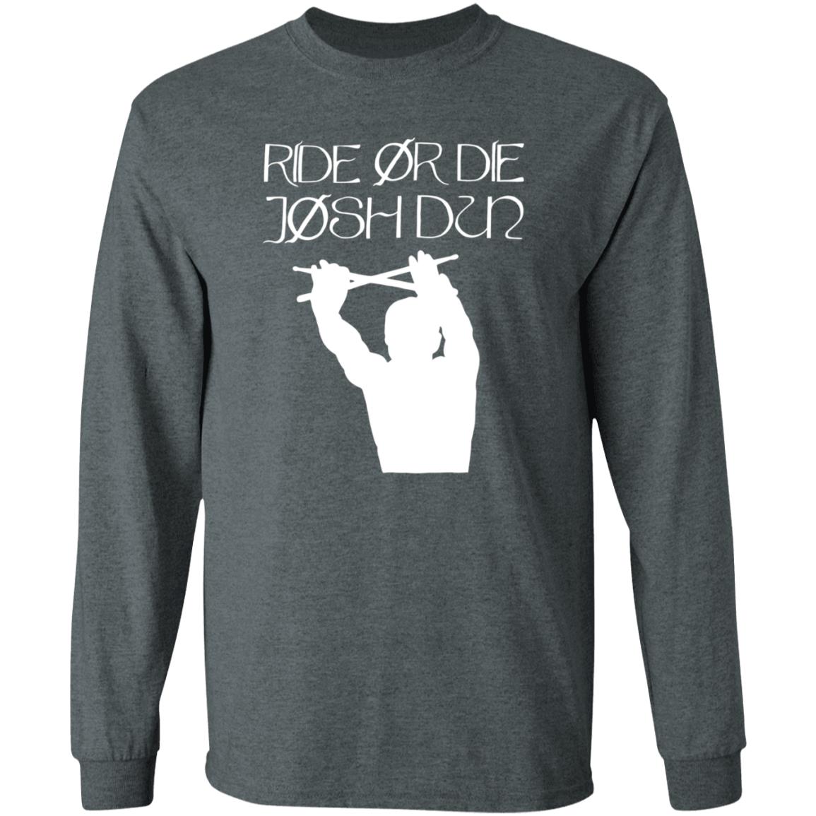 Ride Or Die Josh Dun Shirt Joshuadun Ride Or Die Josh Dun Shirt Hoodie Sweatshirt - Teechipus